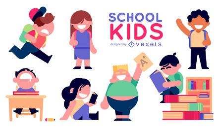 Free School Kids Drawings stock image to download School Kids Drawings FREE Stock Vector, flat, classroom, school kids picture